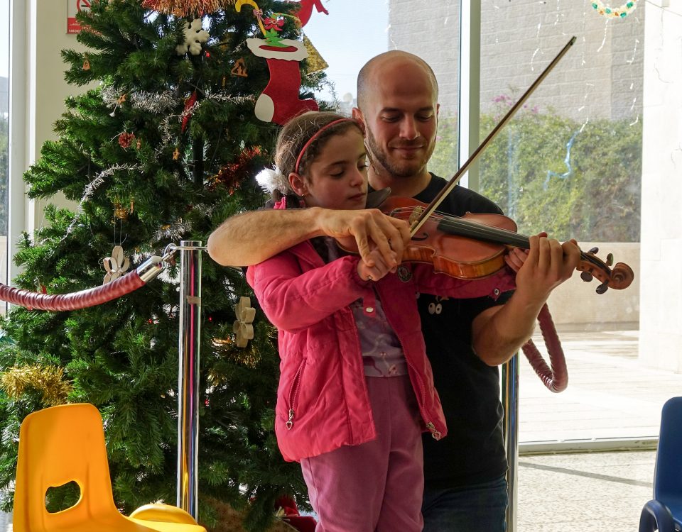 young musicians european orchestra di paolo olmi al caritas baby hospital betlemme